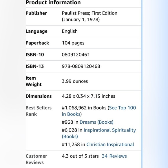 Dreams: A Way to Listen to God Book - Picture 4 of 9